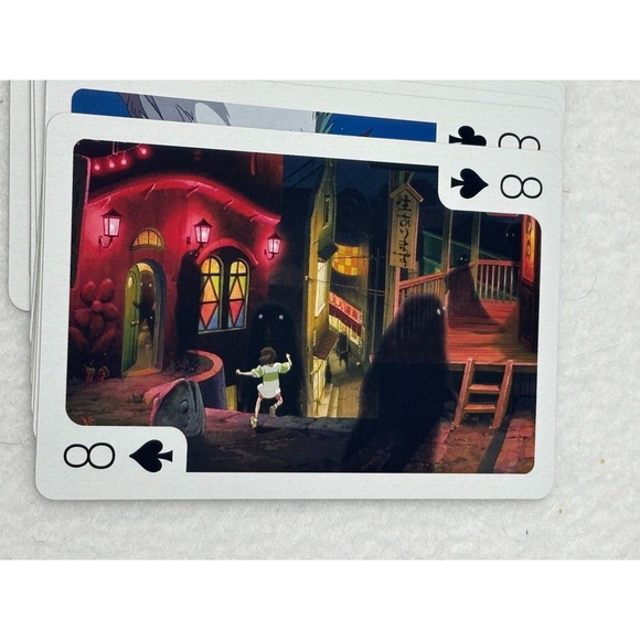 Studio Ghibli Spirited Away Playing Cards In Clear Case New Japan - Picture 9 of 10